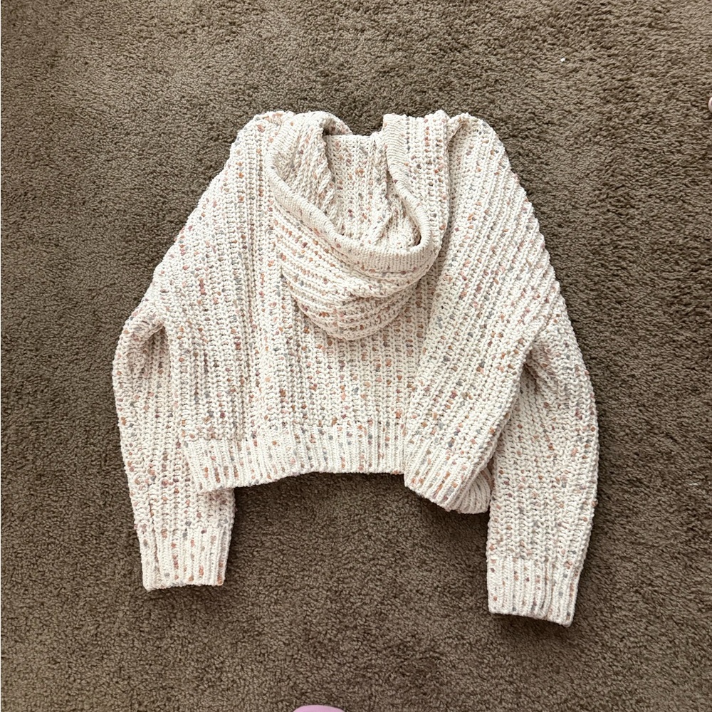 Knit Zip-Up Sweater